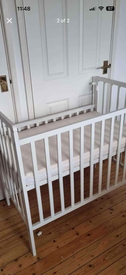 Photo of free Small Baby cot (Marston Road, OX3) #1