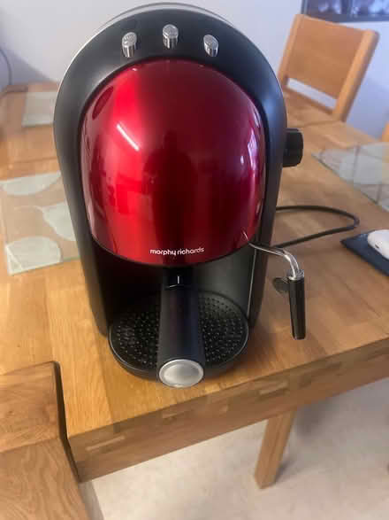Photo of free Morphy Richards coffee machine with steamer (Romford RM7) #1
