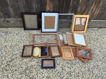 Photo of free Box of picture frames (Off Linwood) #1