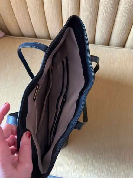 Photo of free Ralph Lauren black leather bag (83rd & Mendingwall) #2