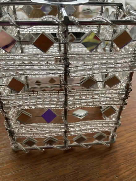 Photo of free Lamp shade with mirror tiles (HR6 Yarpole) #3