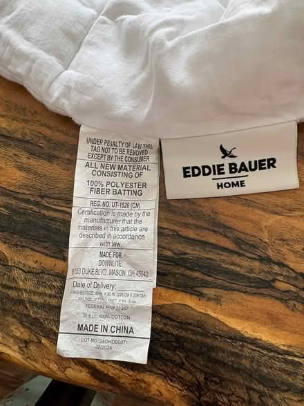 Photo of free Duvet insert 90x90 (Kanata Lakes) #2