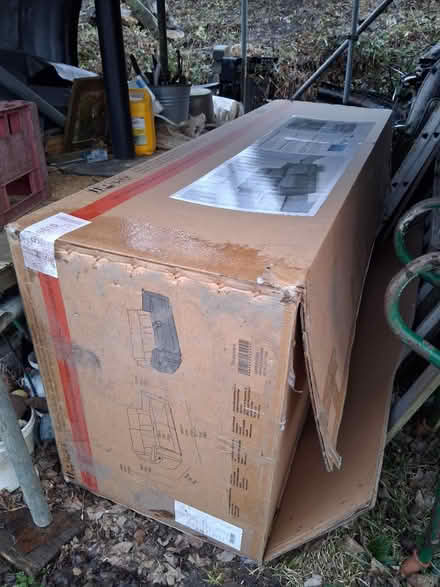 Photo of free Large Heavy Duty cardboard box (Sheffield, Deepcar, S36.) #1