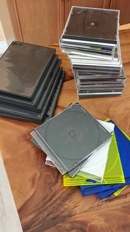 Photo of free DV's and DVD/CD Jewel Cases (2808 Tradewind Dr., Miss.) #1