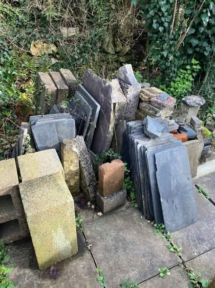 Photo of free stone and slate tiles (Downend GL6) #1