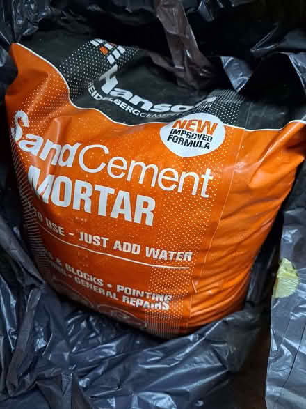 Photo of free Bag of mortar (Penzance TR18) #1