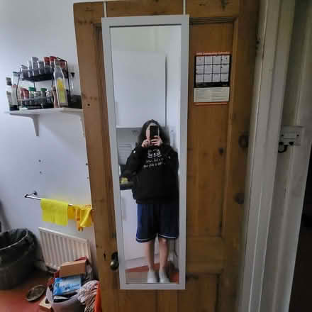 Photo of free Mirror with hanger (Raynes Park SW20) #1