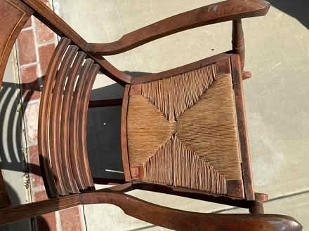 Photo of free Antique Wooden Rocking Chair (Cuesta Ave / El Monte Ave) #3