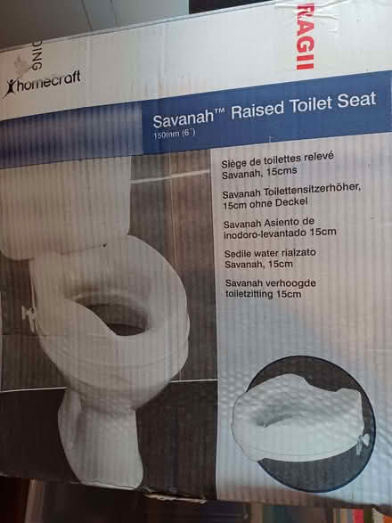 Photo of free Raised toilet seat (Wadsley S6) #1