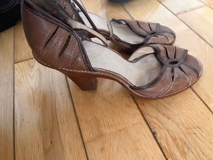 Photo of free Brown heels size 7 (Crouch End) #1