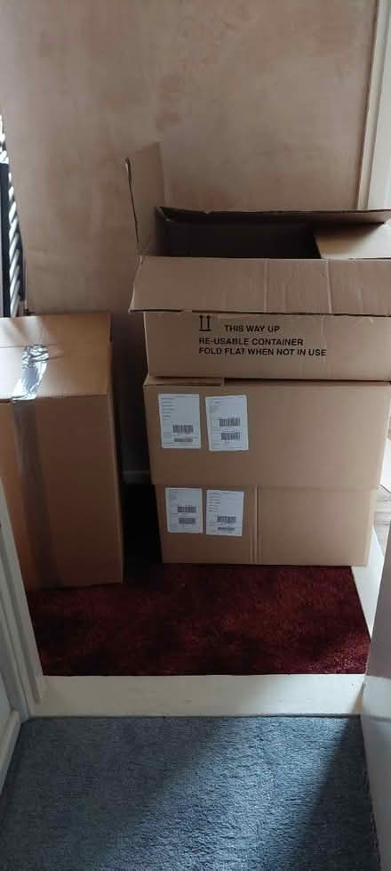 Photo of free Sturdy cardboard boxes (Portchester) #1
