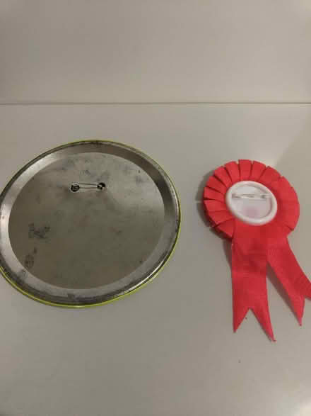 Photo of free Large badge and Birthday Rosette (Wollaton Vale NG8 Nottingham) #2