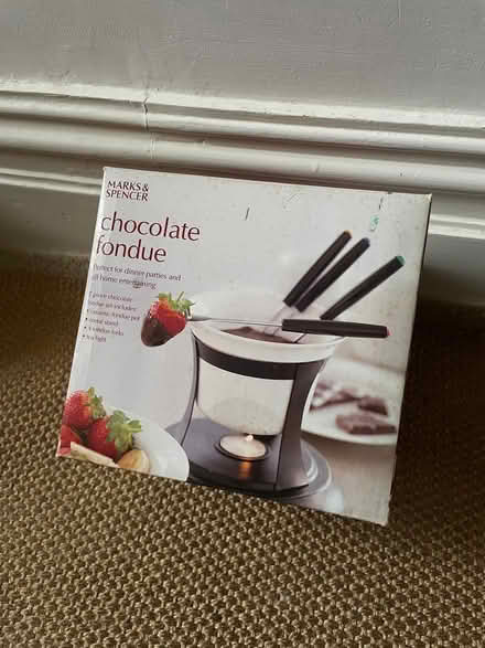 Photo of free Chocolate fondu set (Loughborough LE11) #1