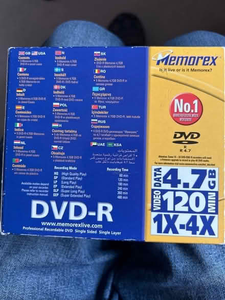 Photo of free dvd-r (Woodley RG5) #2