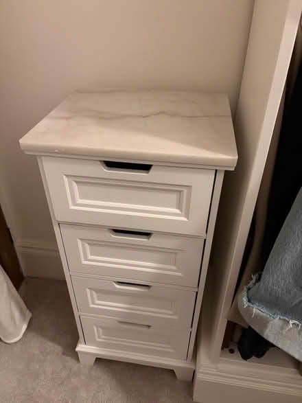 Photo of free Drawer set with marble top (Edgeley stockport SK3) #1