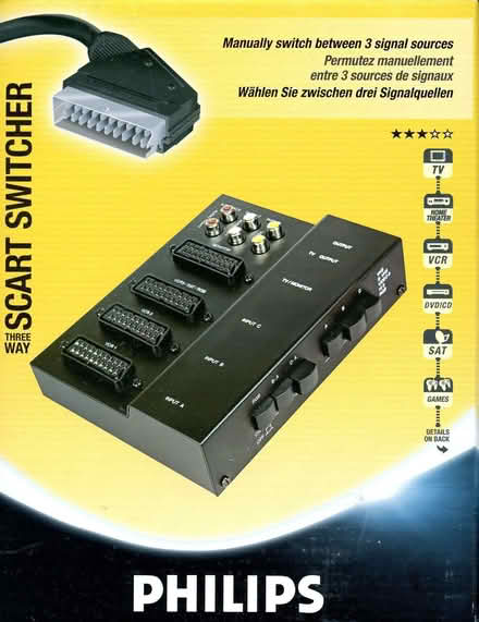 Photo of free Philips SCART Switcher Box (Malvern Link WR14) #1
