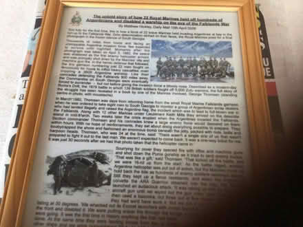 Photo of free Story about the Falklands war. (Presteigne LD8) #2