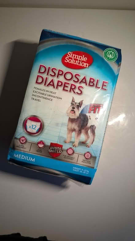 Photo of free New Disposable Dog Diapers (W14) #1