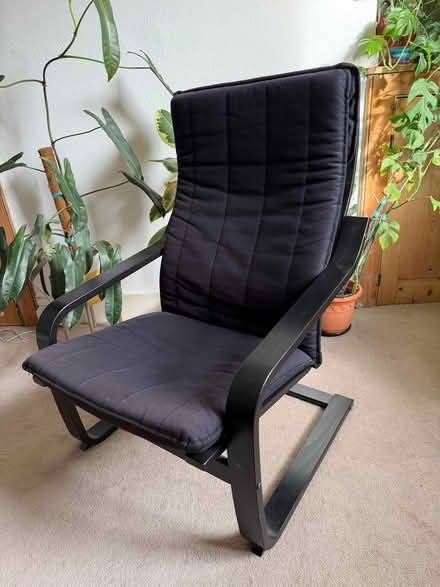 Photo of free ikea black chair (Southfields SW18) #1