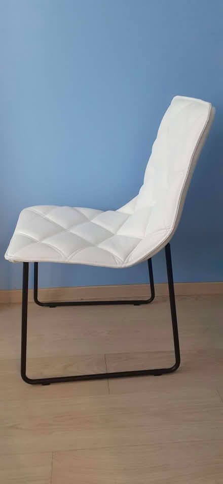 Photo of free Four faux-leather dining room chairs (Wivelsfield Green RH17) #1