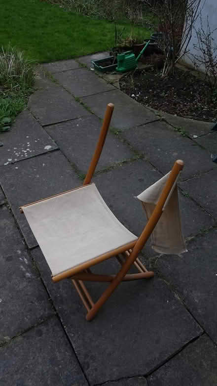 Photo of free Canvas chair needing small repair (Central Crouch End N8) #3