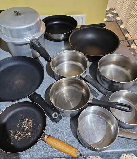 Photo of free Job Lot of Used Pans (Wakefield/Morley) #1
