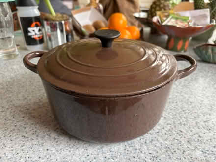Photo of free Le Creuset casserole pot. (Seaside BN22) #1