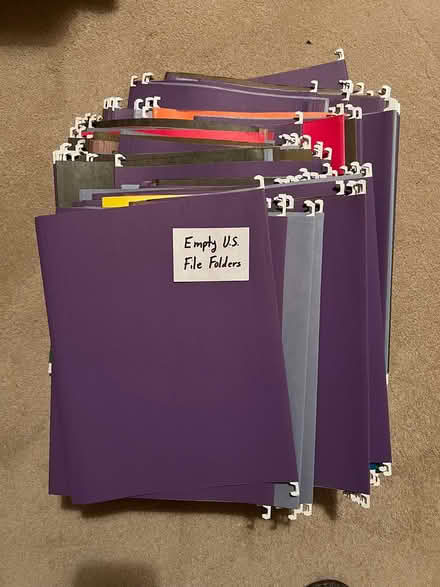 Photo of free (American) Letter - hanging files (Soham CB7) #1