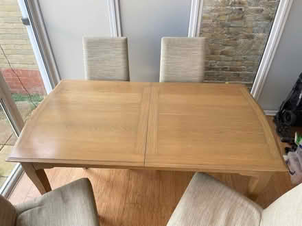 Photo of free Dining table and four chairs (Isleworth) #3