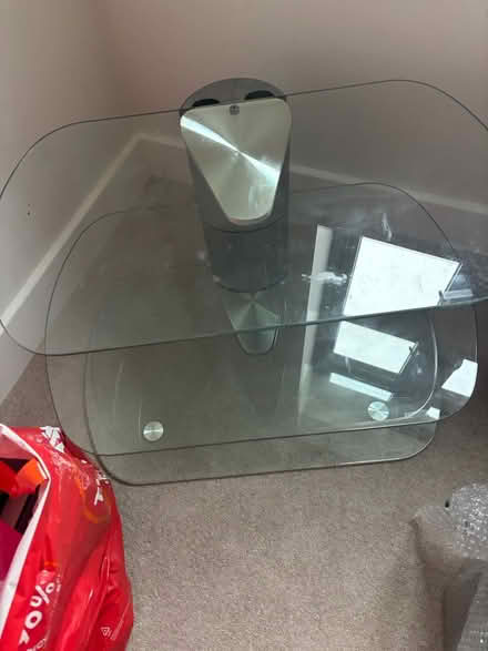 Photo of free Glass tv corner unit (Ryton CV8) #1