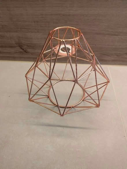 Photo of free Rose gold metal lampshade (Bernards Heath AL1) #1