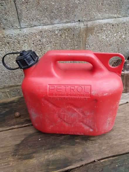 Photo of free Plastic 5 litre petrol canister (Blacklands TN34) #1