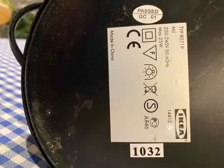 Photo of free Desk Lamp (Runcton PO20) #2