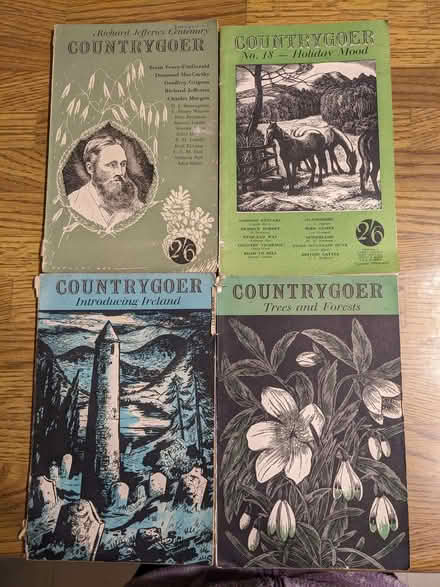 Photo of free 4 "The Countrygoer" magazines from 1940s (Caversham Park RG4) #1