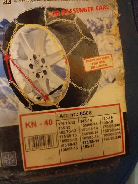 Photo of free Snow chains (Edinburgh EH20) #2