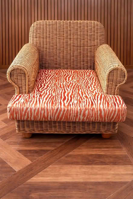 Photo of free M&S Contemporary Rattan Armchair (New Malden KT3) #1