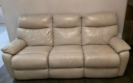 Photo of free 3 seat reclining sofa (Wf17) #1