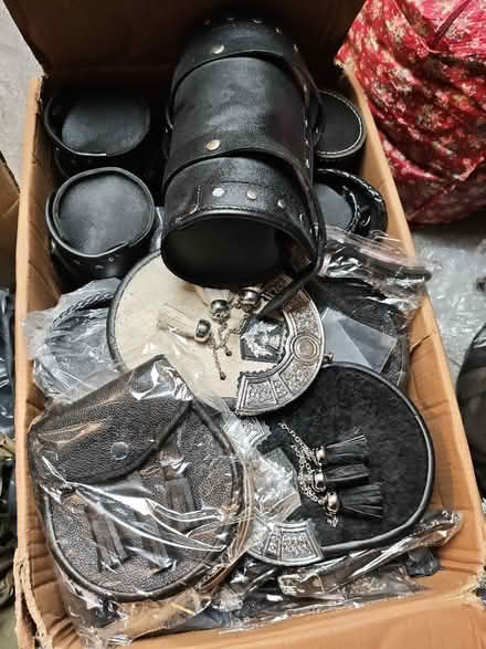 Photo of free motorcycle tool rolls and sporrans (Gorse Hill M32) #1