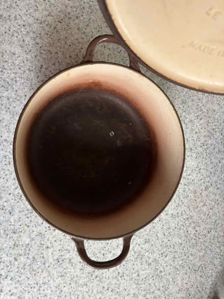 Photo of free Le Creuset casserole pot. (Seaside BN22) #2