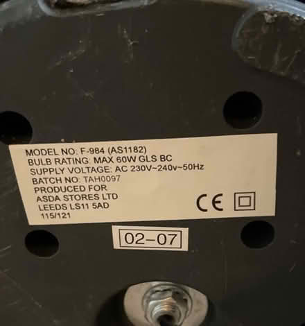 Photo of free Floor lamp (Linden, Gloucester) #2