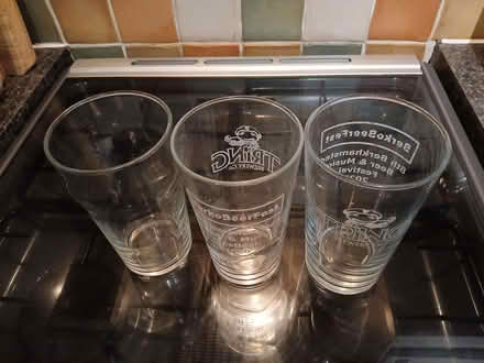 Photo of free Pint glasses x3 (Northchurch HP4) #2