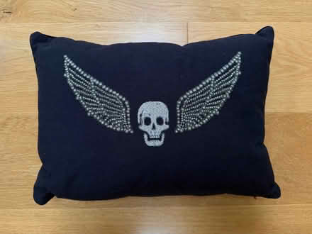 Photo of free Small cushion with Avenged Sevenfold logo (Priestwood RG42) #1