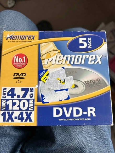 Photo of free dvd-r (Woodley RG5) #1