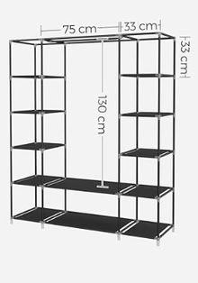 Photo of free Fabric, Portable Wardrobe (City of Bristol BS4) #1