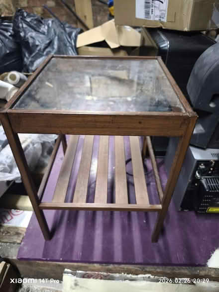 Photo of free Small glass top coffee table (Coulsdon, CR5) #2