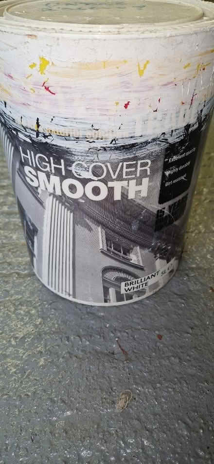 Photo of free Sandtex White, High Cover outdoor paint (North Road) #1