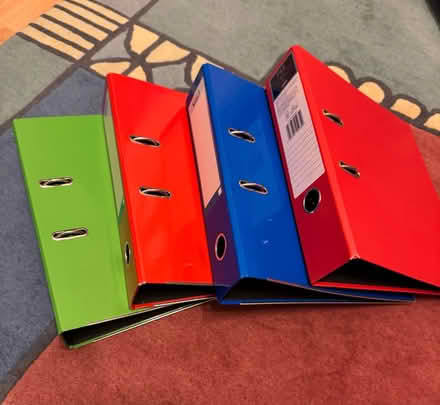 Photo of free Four lever arch files (Goffs oak EN7) #1