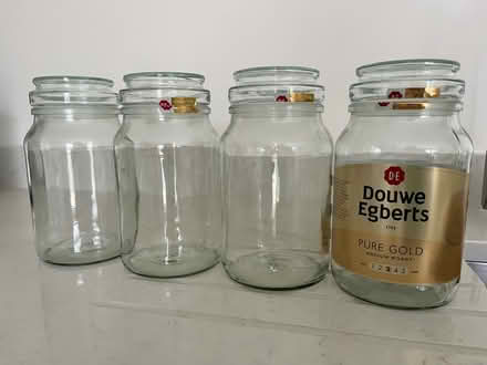 Photo of free Glass storage jars (Stotfold) #1