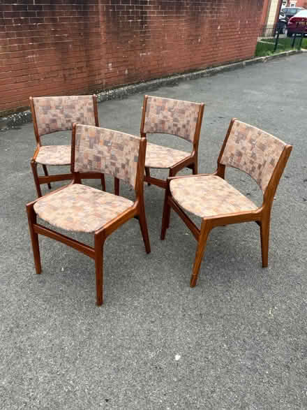 Photo of free Teak dining chairs (Horfield Bristol) #4