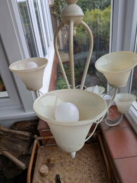 Photo of free Pendant and two matching wall lights (Southbourne BH6) #1